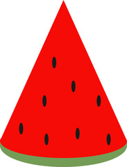 watermelon vector illustration