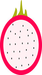 vector illustration of an orange fruit