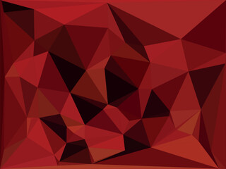 Abstract Low Poly Gemstone Crystal Polygon Background