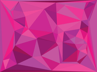 Abstract Low Poly Gemstone Crystal Polygon Background