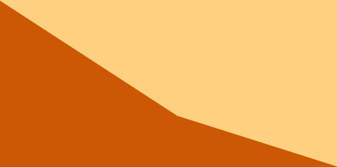 Geometric Autumn Transition Vector Illustration Background. A dynamic abstract background with a diagonal sharp line separating dark and light orange/brown color fields.