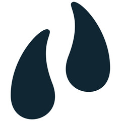 Beauty Eye Patch Icon Vector Simple vector icon representing under-eye patches. Symbolizes skincare, hydration, beauty treatments, and quick cosmetic fixes.