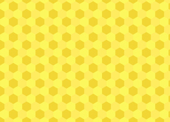 ハニカム構造の背景イラスト　パターン