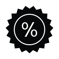 discount label vector vector on white background