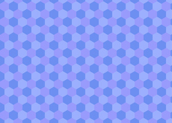 ハニカム構造の背景イラスト　パターン
