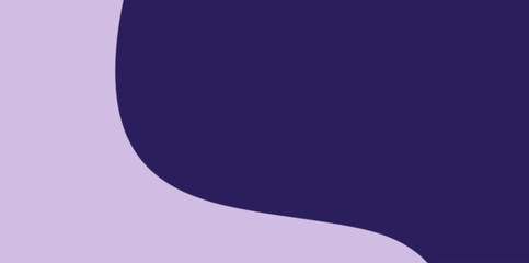 Soft Curved Corner Abstract Background Vector Illustration. Gentle, rounded curve in the corner dividing the two purple tones.
