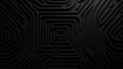 black fingerprint maze labyrinth background