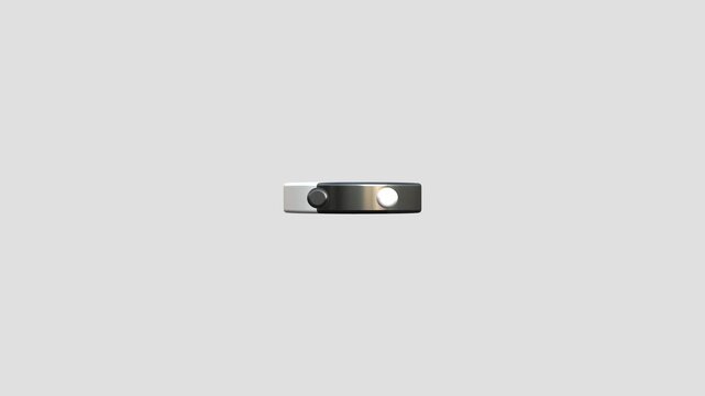3D style Yin Yang simbol animation