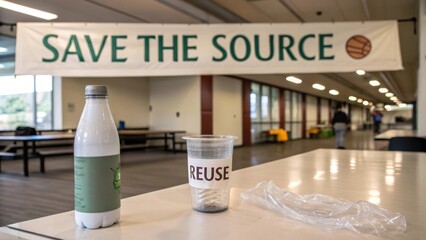 Campaign for Sustainability in Community Spaces with Focus on Reuse and Conservation Practices at Local Facility