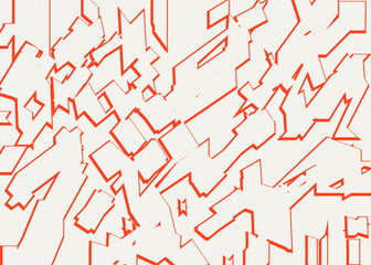 Abstract background with raw and irregular stripes pattern