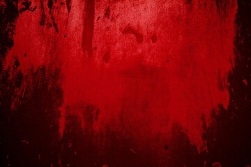 Blood Texture Background. Texture of  Concrete wall with bloody red stains.