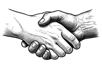Handshake Illustration