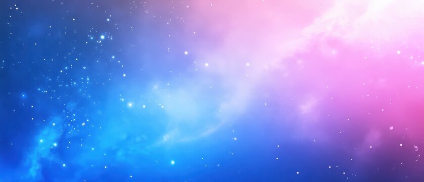 A vibrant cosmic gradient portraying the beauty of the universe.