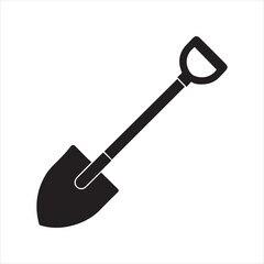 shovel icon vector illustration