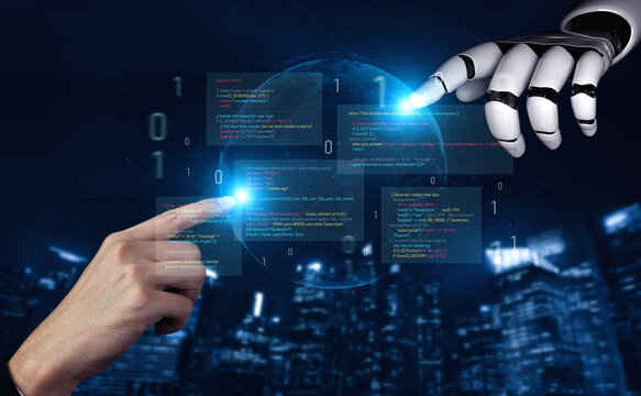 AI auditing faulty programming code, detecting anomalies, insecure logic, and suggesting corrections in a humorous and flawed code example. Vouch