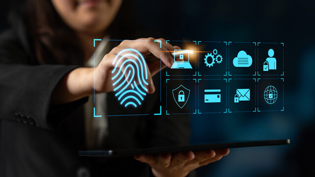 System for safeguarding digital identity using fingerprint authentication, encryption, and secure access protocols across cloud, device, and personal data environments Latch - Powered by Adobe