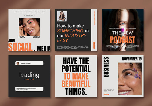 Join Social Media Layout.