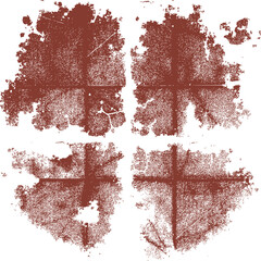 Grunge Vintage Mold Texture, Old Tile with Peeling Paint