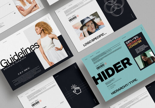 Brand Guidelines Brochure Template