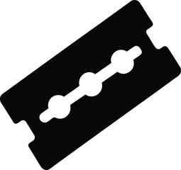 Razor Blade Silhouette