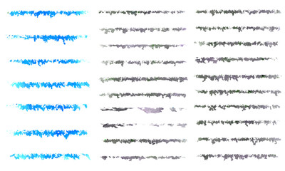 Abstract Digital Brush Strokes Collection – Hand-Drawn Grunge and Modern Artistic Lines for Creative Design.