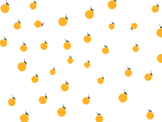 seamless background with oranges