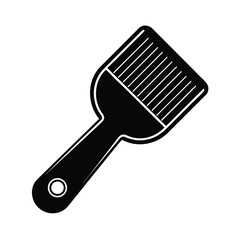 Hair Color Brush Flat Beauty Salon Icon