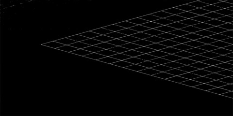 Retro Futurism Sci-Fi Background. Dark grid space. Abstract retro background style. Vector illustration
