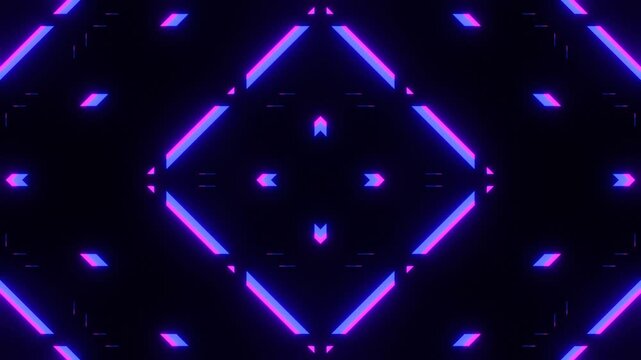 Experience a captivating rhythmic animation filled with abstract shapes and vibrant colors. This motion background creates a dynamic atmosphere perfect for relaxation or focus.