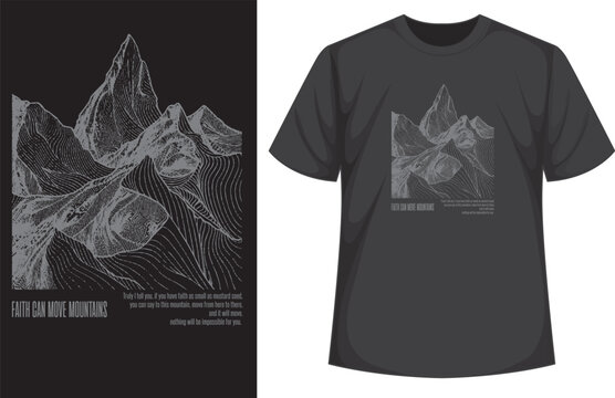 Christian bible verse t shirt design illustration vector