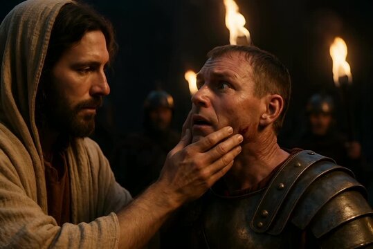 Soldiers Fall Backward When Jesus Says, &lsquo;I Am He&rsquo;