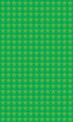 green star loop on vertical green background