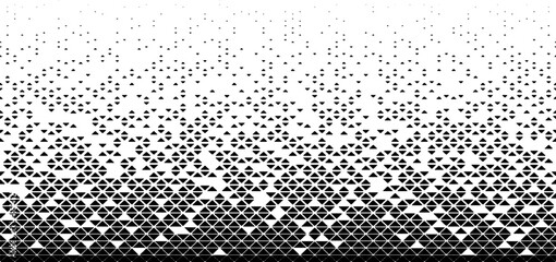 Abstract Technology Geometric Triangle Halftone Pattern. EPS10 Vector