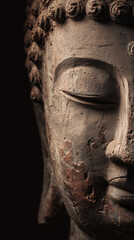 Terracotta Buddha of serenity