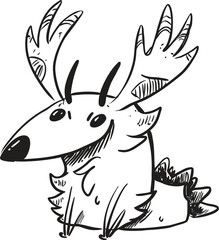 Minimalist glowing specks and lines creating abstract texture pattern