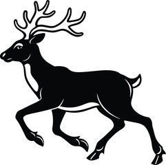 Hand drawn mystical alien landscape with a towering peak and stars