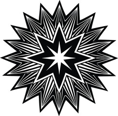 Smiling animated snowman character with snowflakes and twigs