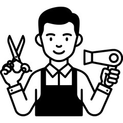 Hairdresser Icon