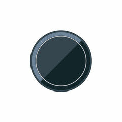 Clean Flat Design Depicting a Charging Pad