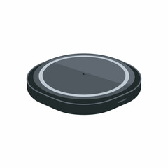 Clean Flat Design Depicting a Charging Pad