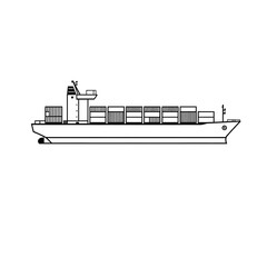 Obraz premium vector illustration of a factory