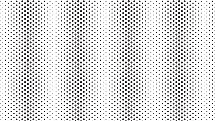 Abstract Dark Background Displaying Halftone