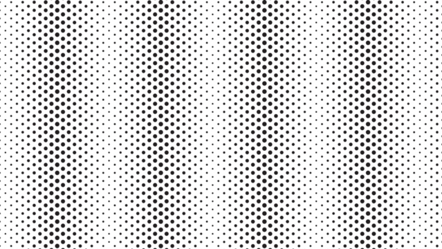 Abstract dark background displaying a halftone pattern of grey dots on black backdrop.