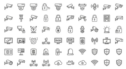 set of icons for web