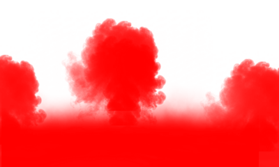 Red abstract background wallpaper design modern art graphic pattern texture backdrop illustration bright shape 100