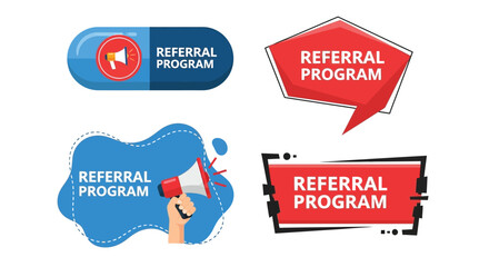 Boost your business with exciting referral program announcement badges
