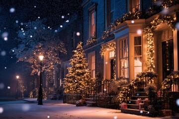 Fototapeta premium Christmas Wallpaper