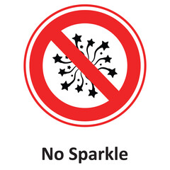 No Sparkle Vector icon which can easily modify or edit