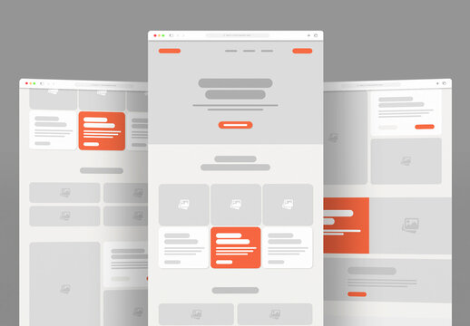 Website Wireframe Layout