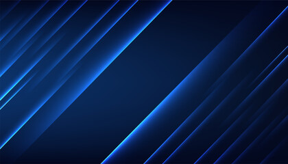 Abstract white shiny glitter decorative on blue background with soft light. Vector illustration